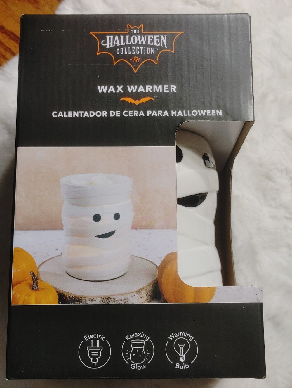 White Mummy Wax Warmer - Halloween Wax Warmer Electric